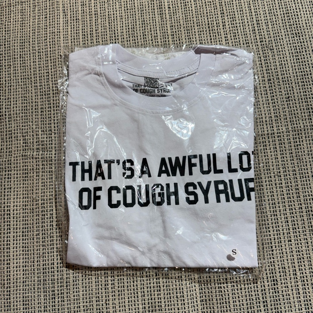 THAT’S A AWFUL LOT OF COUGH SYRUP Men’s T-shirt - Picture 2 of 6